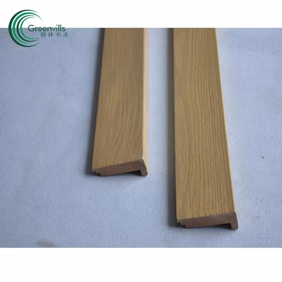 Облицовка лестницы из дуба по индивидуальному заказу с соответствующим цветом напольного покрытия