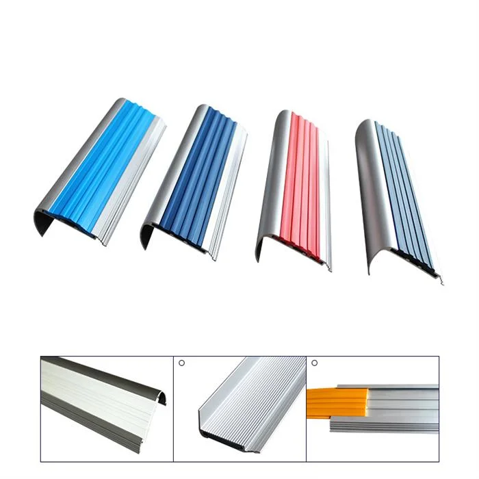 Manufacturer PVC Self Adhesive Colorful Anti-Slip Strip Stair Nosing