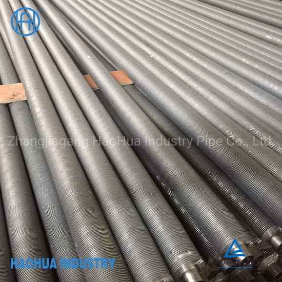 Алюминиевые профили ребристых трубок тепловых трубок радиатора компьютера для теплообменника