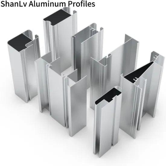 Пользовательский алюминиевый профиль 6063 для экструзии алюминиевого профиля для кухонного шкафа