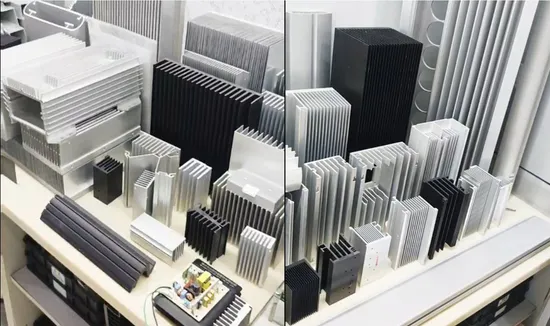 Изготовленный на заказ алюминиевый экструдированный профиль, Строительный профиль, Поставщик профиля радиатора